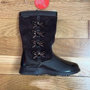 Brand New Kids Pediped Brown Boots Size 24 (U.S. 7.5-8)